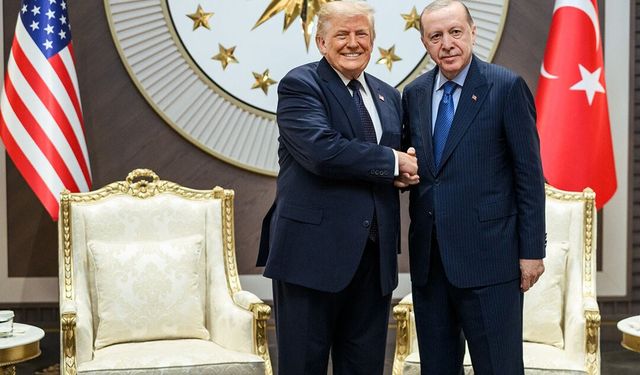 Beyaz Saray, Trump ile Cumhurbaşkanı Erdoğan’ın fotoğrafını paylaştı
