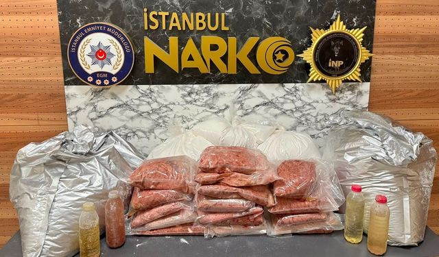 Bayrampaşa'da uyuşturucu imalathanesine baskın