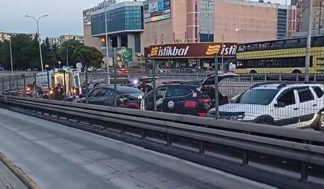 D-100 Karayolu'nda zincirleme kaza