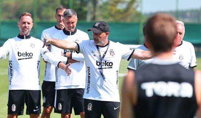 Beşiktaş, Midtjylland maçı hazırlıklarını sürdürdü