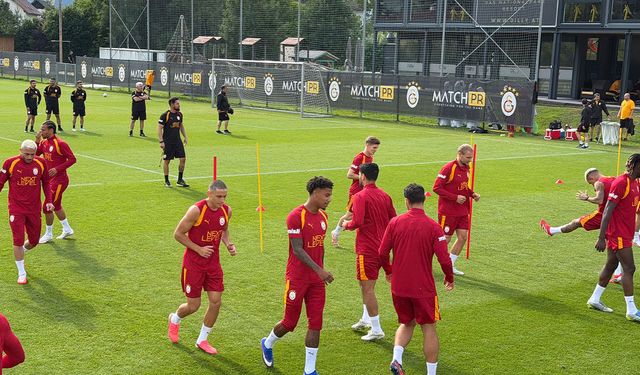 Galatasaray, yeni sezon hazırlıklarını sürdürüyor