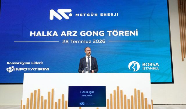 Borsa İstanbul’da gong Metgün Enerji için çaldı