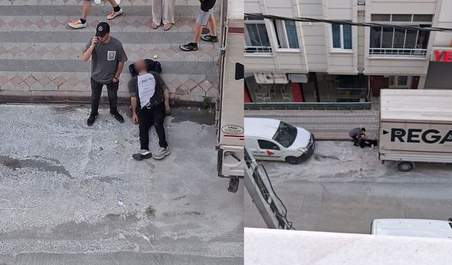 Arnavutköy'de akıl almaz anlar