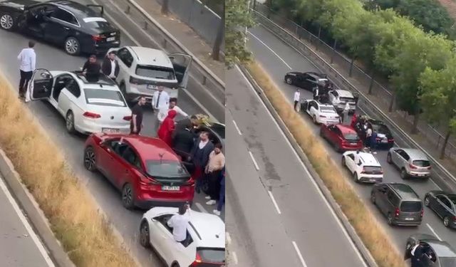 Düğün konvoyuyla trafiği aksattılar, cezadan kaçamadılar