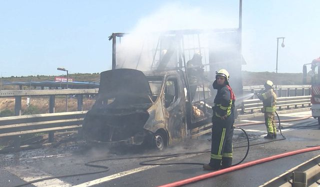 Kuzey Marmara Otoyolu'nda korku dolu anlar!