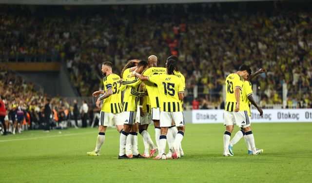 Fenerbahçe tur için avantajı yakaladı