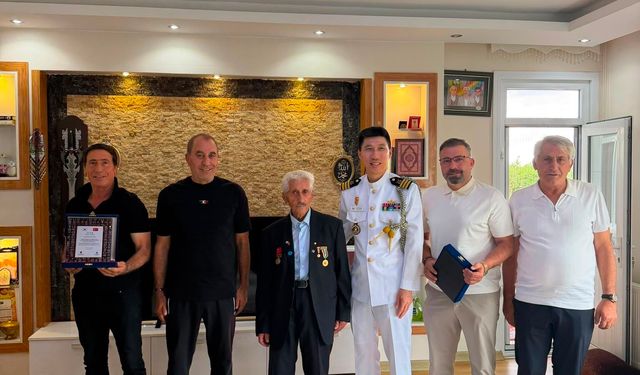 Kore'den 104 yaşındaki gaziye vefa