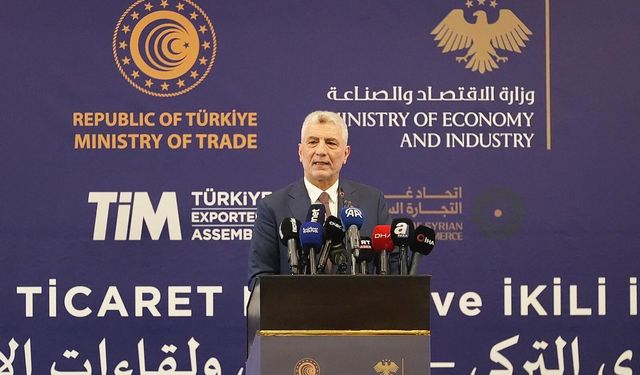 "Suriye ile Ticaret hacmi hedefimiz 10 milyar dolar"
