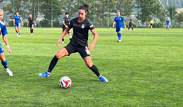 Beşiktaş Kadın Futbol Takımı, hazırlık maçında FOMGET'i 3-1 mağlup etti