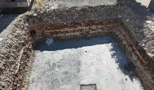 Temel kazısından tarih çıktı, çalışmalar durduruldu