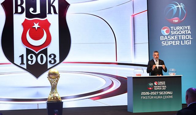 Basketbol Süper Ligi’nde yeni sezonun fikstür kura çekimi yapıldı