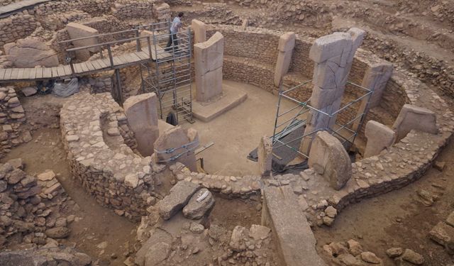 Göbeklitepe'nin kuzeyinde ilk kazı