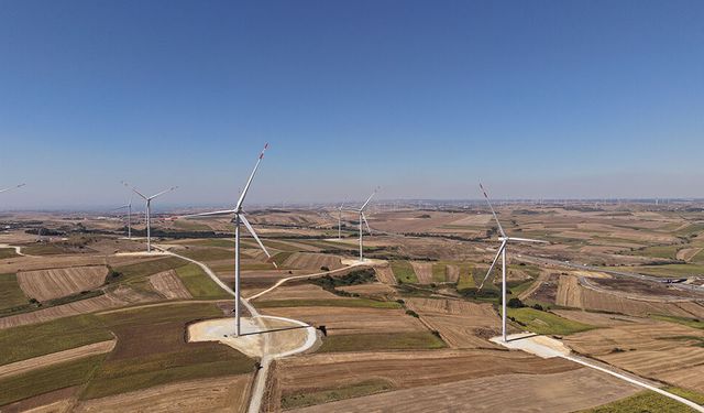 Toplam 49,5 megavat kurulu güce sahip Gelgit RES, devreye alındı