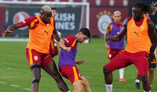 Rafael Leao, Galatasaray'da ilk antrenmanına çıktı