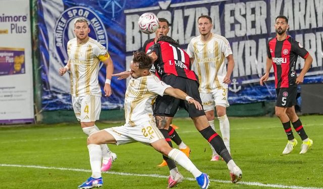 Fatih Karagümrük - Kayserispor: 1-1