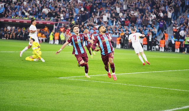 Trabzonspor'dan Galatasaray'a gol yağmuru