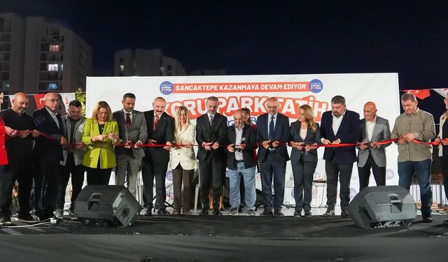 Sancaktepe'ye dev sosyal yaşam alanı: Fatih Koru Parkı hizmete açıldı