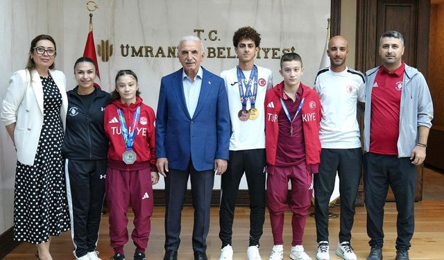 Ümraniyeli sporculardan uluslararası arenada büyük başarı
