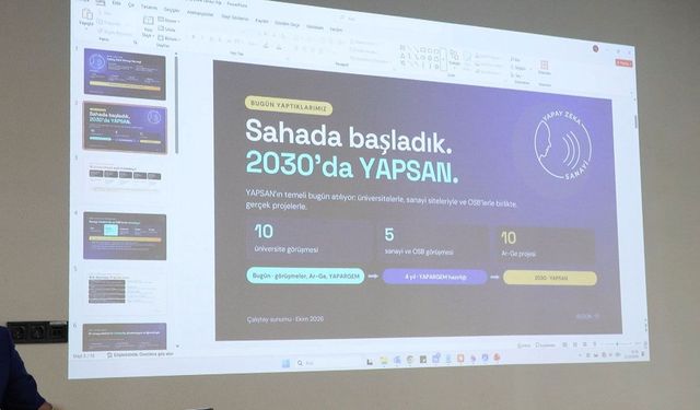 İKÜ’de 'Yapay Zeka Sanayi Kuruluş Çalıştayı' düzenlendi