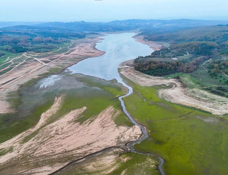 Mega kentte kuraklığın izleri