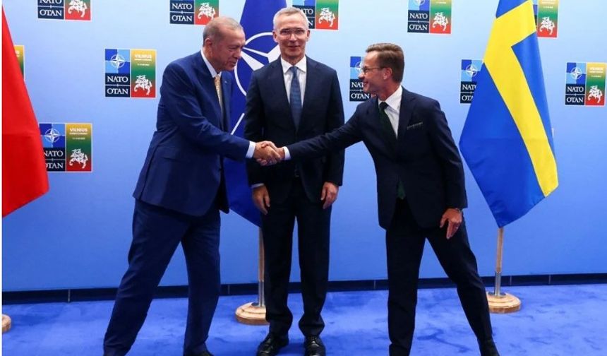 Türkiye'nin İsveç'in NATO'ya katılım protokolünü Türkiye Büyük Millet Meclisi'ne taşıma kararı liderler arasında da yankı uyandırdı.