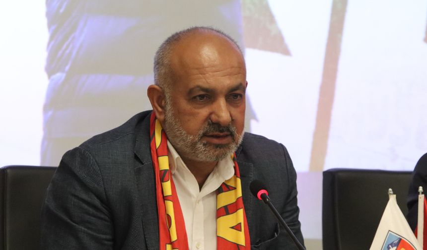 Kayserispor Kulübü Başkanı Ali Çamlı açıkladı: Transfer yasağı kalktı