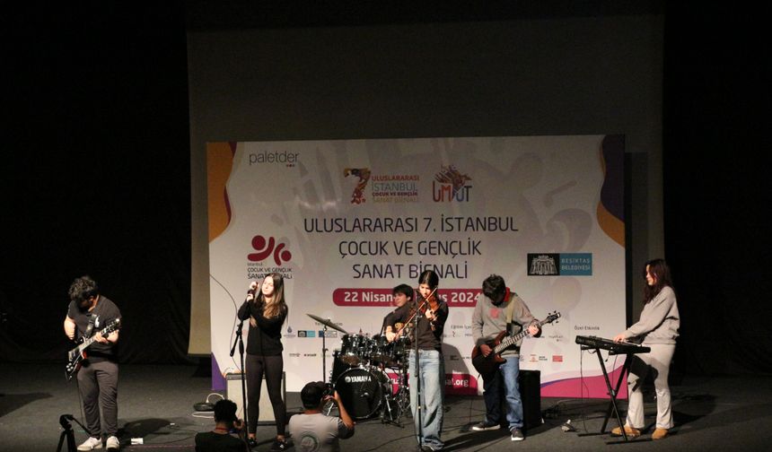 7. İstanbul Çocuk ve Gençlik Sanat Bienali başladı
