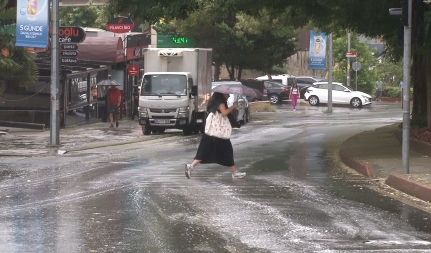 İstanbul Anadolu Yakası’nda yağış etkili oldu