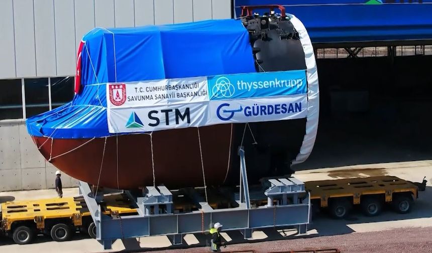 Türkiye'nin yerli ve milli denizaltı tasarımı STM500