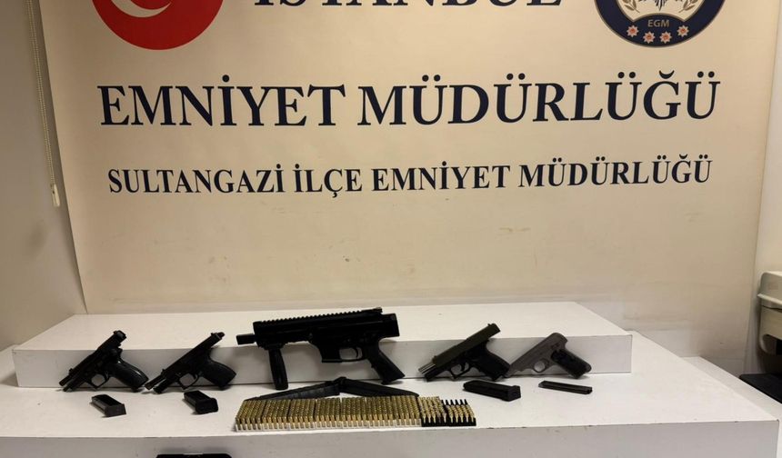 İstanbul’da kaçak silah ticareti yapanlara operasyon: 4 gözaltı