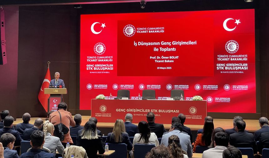 Ticaret Bakanı Ömer Bolat: "Yılda 1 trilyon 322 milyar dolar milli gelir üretmekteyiz"