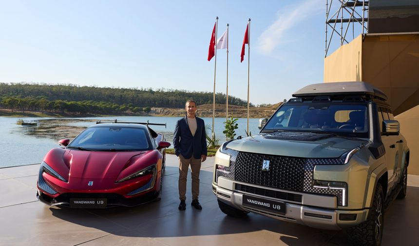 BYD Türkiye, yüzen ve zıplayabilen araçlarıyla teknoloji şovu yaptı