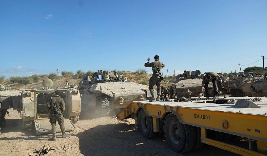 İsrail ordusunun Gazze’den kısmi çekilmesi başladı