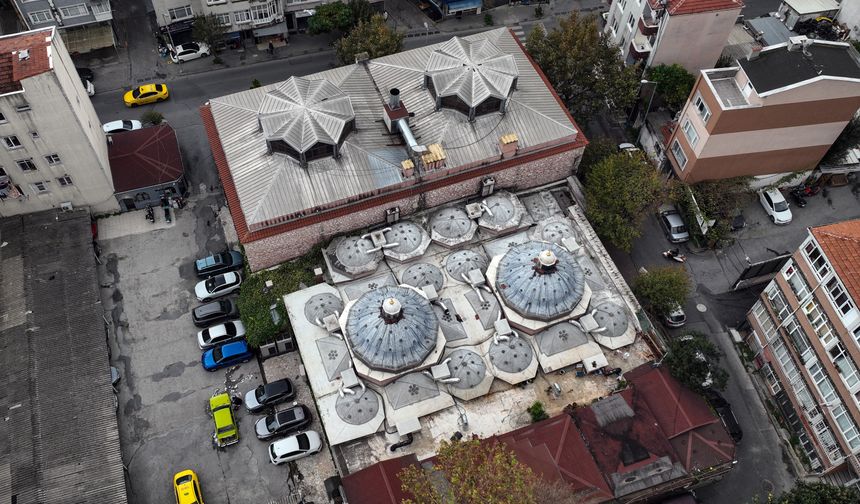 Mimar Sinan’ın eseri tarihi hamam, gazino restorana dönüştürüldü