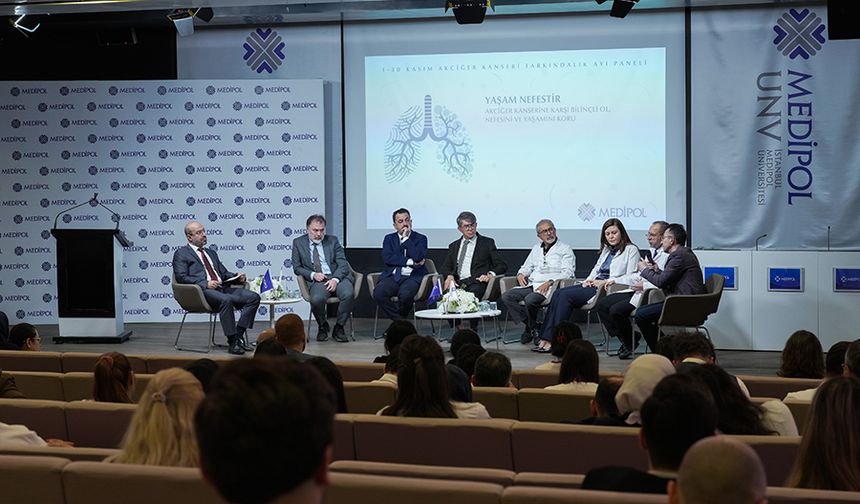 Akciğer kanserine karşı farkındalık paneli: "Önlemek bizim elimizde"