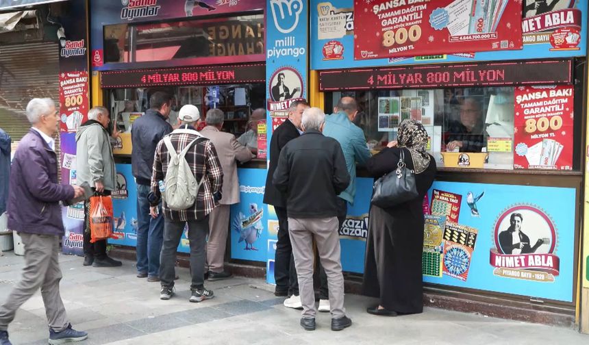 Milli Piyango yılbaşı çekilişinde dağıtım garantili rekor büyük ikramiye 800 milyon TL