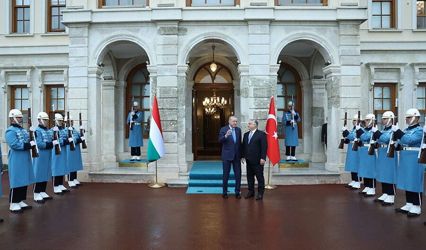 Cumhurbaşkanı Erdoğan, Macaristan Başbakanı Orban'ı kabul etti