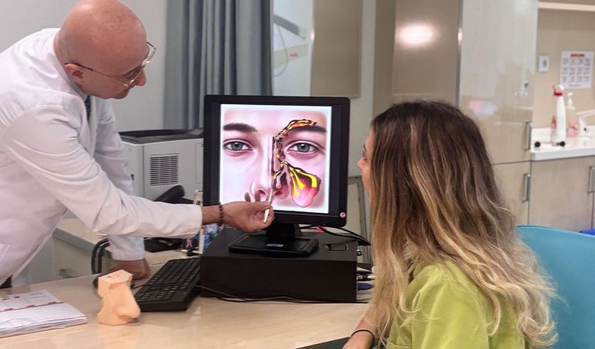 'Balon yöntemi sinüzit ameliyatlarında komplikasyon riskini en aza indiriyor'