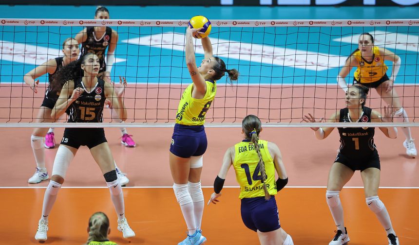 Fenerbahçe Medicana - VakıfBank: 2-3