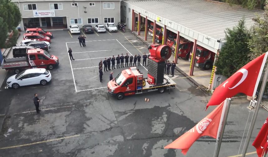 İstanbul'da 78'i kadın 591 yeni itfaiyeci uygulamalı eğitimlerin ardından iş başı yapacak