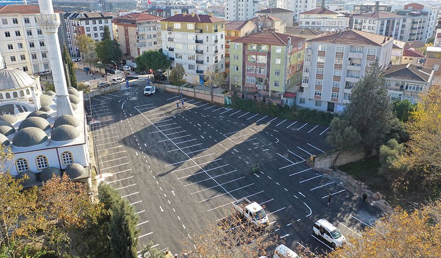 Tuzla’da 3 bin metrekarelik ücretsiz otopark hizmete açıldı