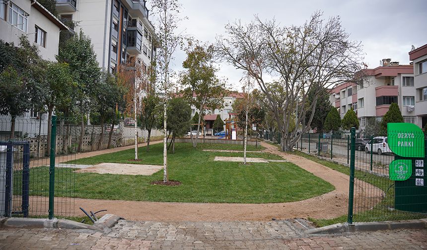 Tuzla’da Derya Parkı yenilendi