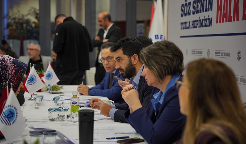 Tuzla Belediyesi’nde birebir görüşme