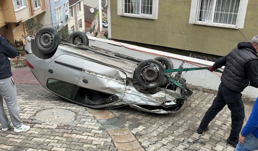 Kağıthane’de faciadan dönüldü