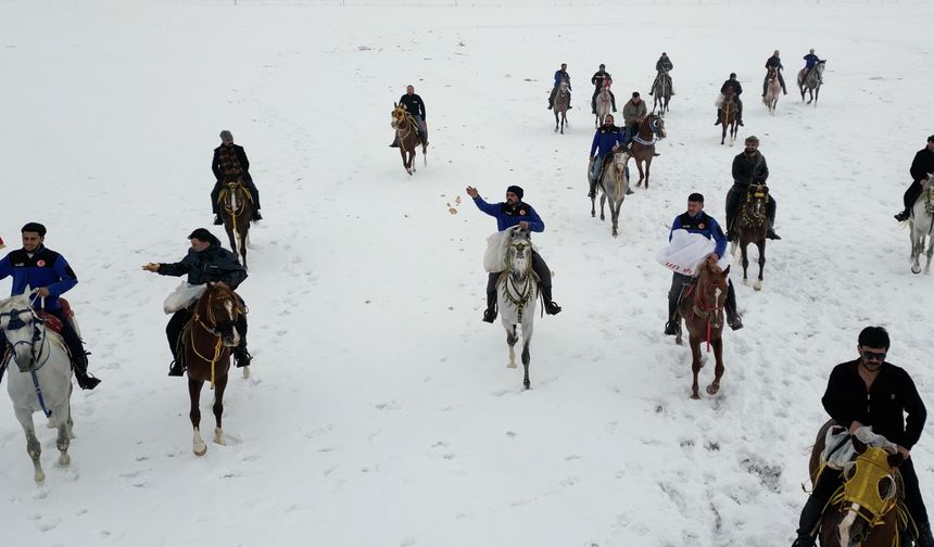Yaban hayvanları için atlı seferberlik