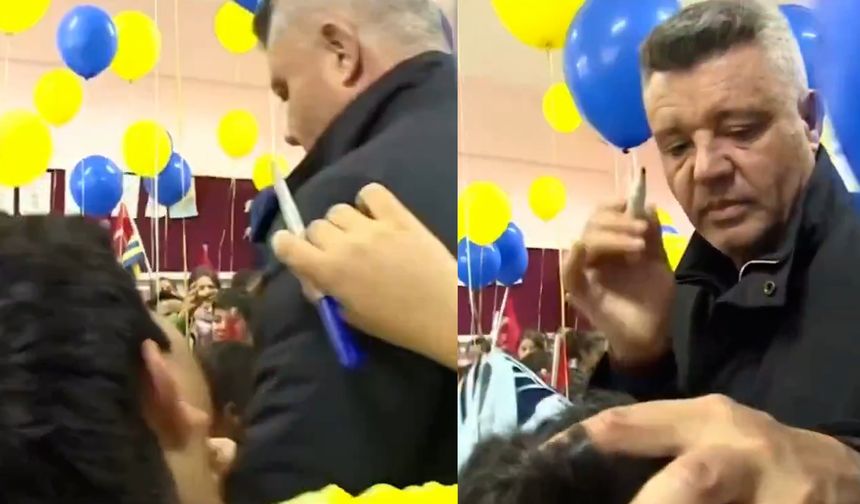 İmza isteyen çocuğa Sadettin Saran’dan beklenmedik hareket