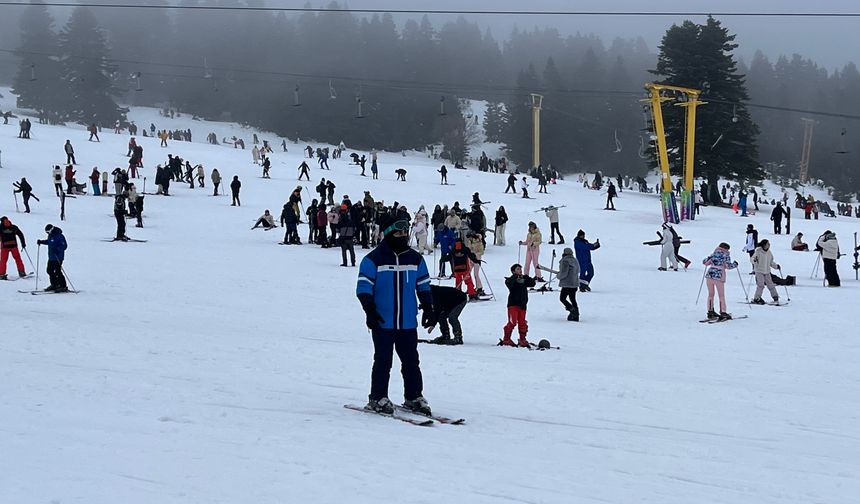 Uludağ’da adım atacak yer kalmadı!