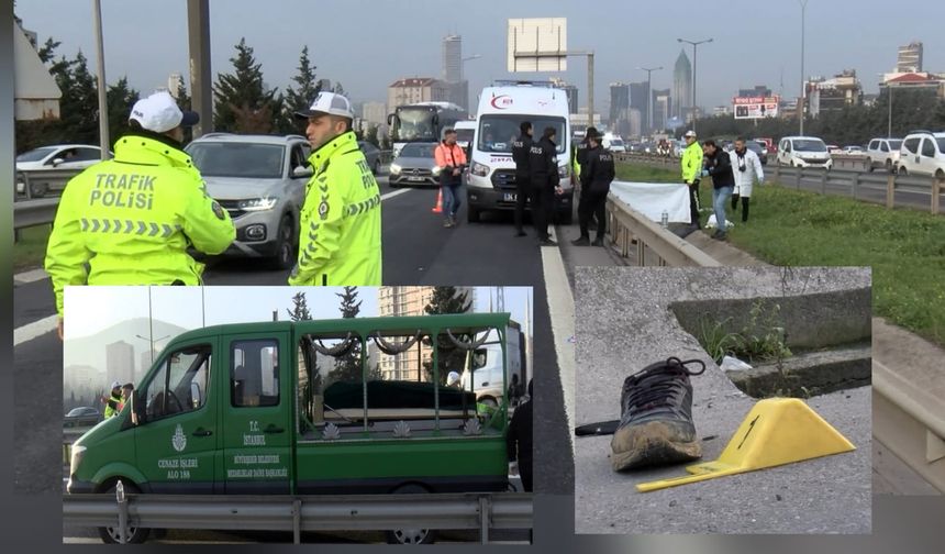 Motosikletin çarptığı yaya hayatını kaybetti!