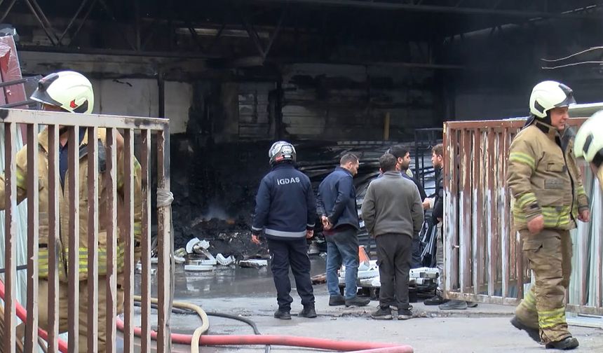 İstanbul Sultanbeyli’de korkutan yangın