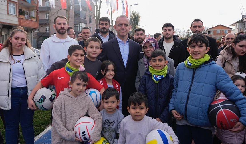 Sancaktepe’de atıl alan yaşam merkezine dönüştü!